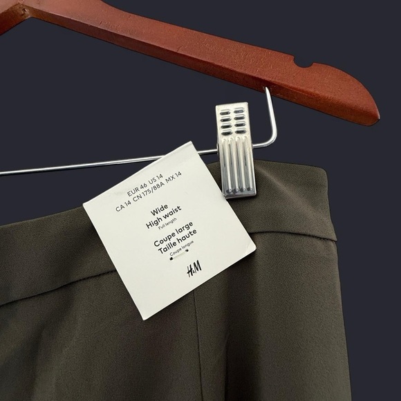 H&M Olive Women's Pants - Picture 4 of 4